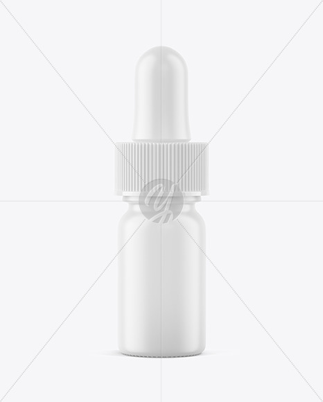 5ml Matte Plastic Dropper Bottle Mockup