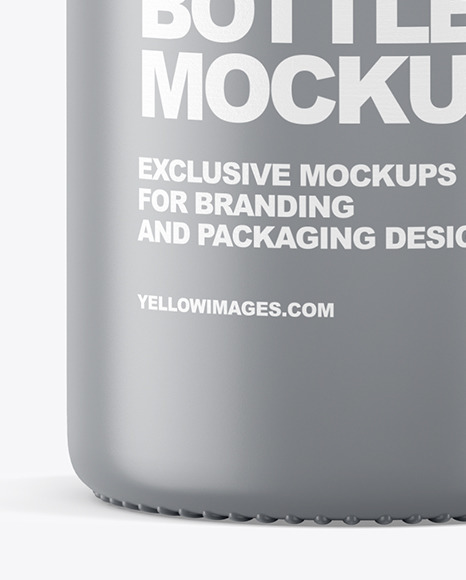 5ml Matte Plastic Dropper Bottle Mockup