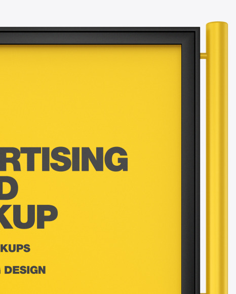 Advertising Board Mockup