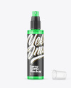 Colored Spray Bottle Mockup