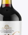 Antique Green Glass Red Wine Bottle Mockup Antique Green Glass Red Wine Bottle Mockup