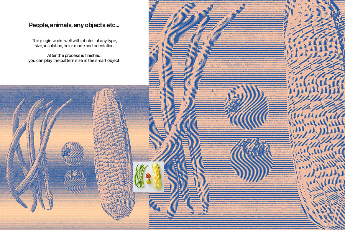 Engrave Halftone Pro Photoshop Action Engrave Halftone Pro Photoshop Action