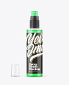 Clear Spray Bottle Mockup