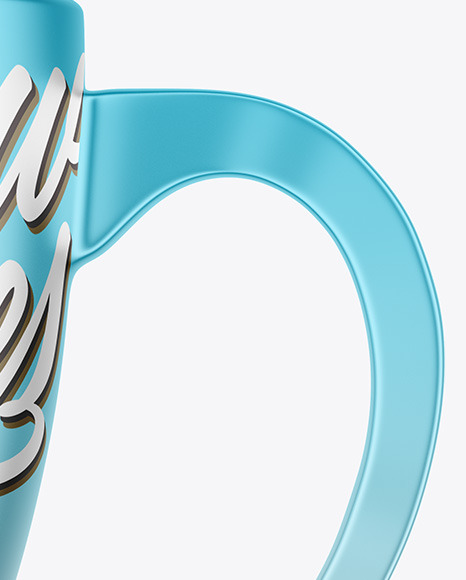 Metallic Mug Mockup