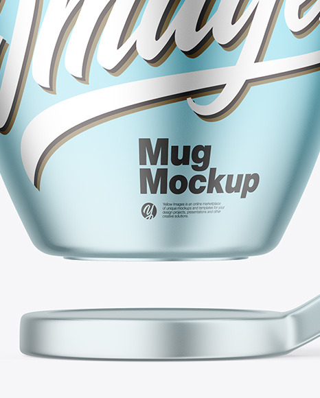 Metallic Mug Mockup