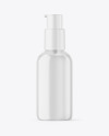 Clear Liquid Soap Cosmetic Bottle Mockup