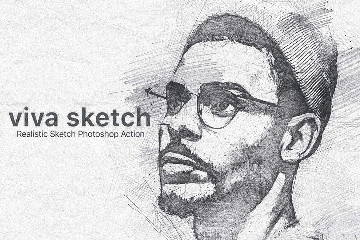 Viva Sketch Photoshop Action Viva Sketch Photoshop Action