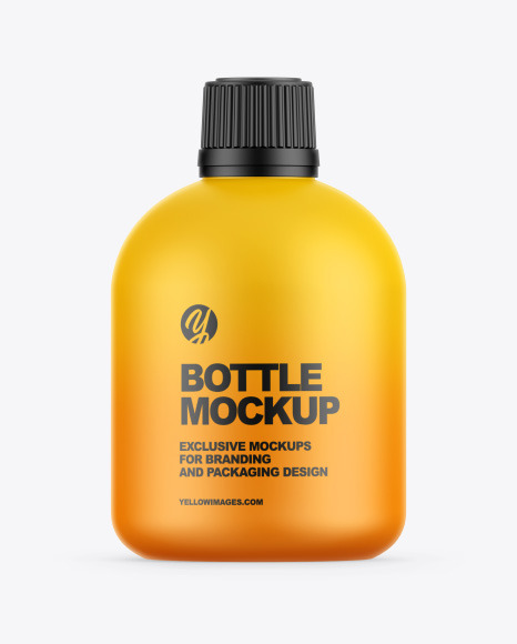 Matte Bottle Mockup