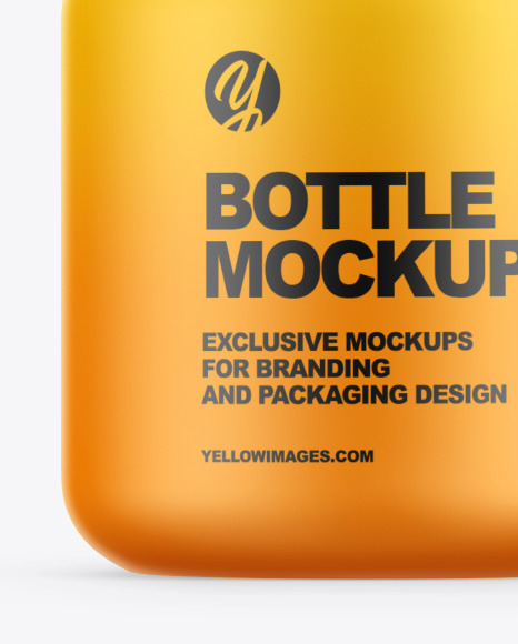 Matte Bottle Mockup