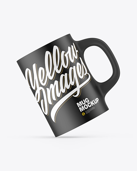 Matte Mug Mockup - Frosted mug mockup