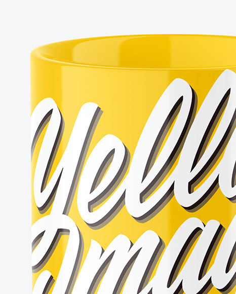 Glossy Mug Mockup