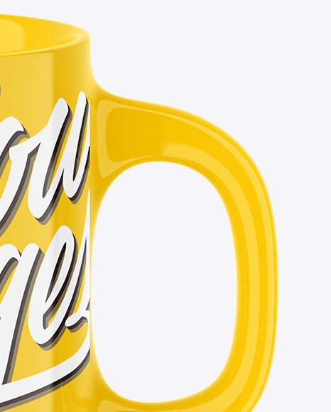 Glossy Mug Mockup