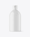 Matte Plastic Bottle Mockup