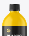 Matte Plastic Bottle Mockup