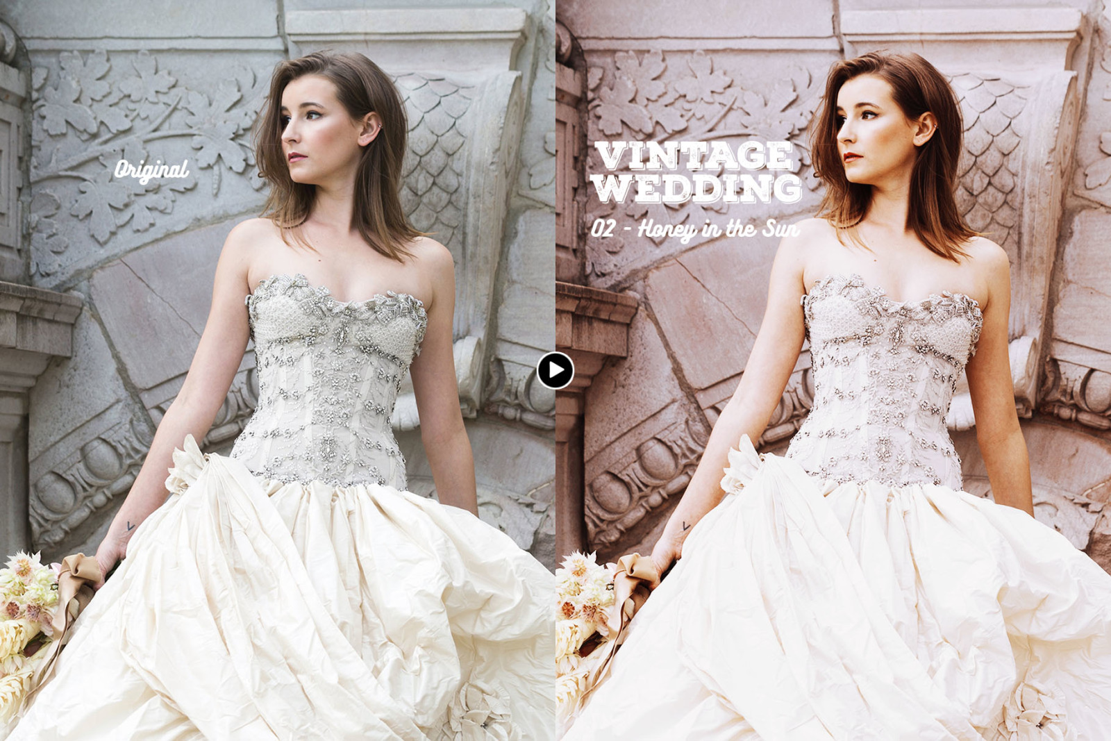 Vintage Wedding Action for Photoshop