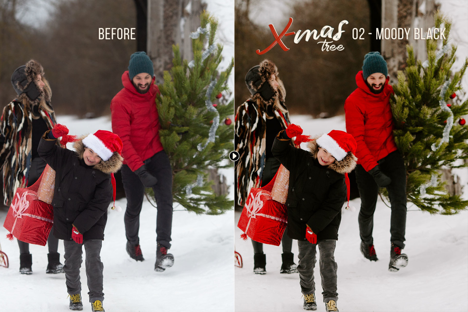 Xmas Tree - Winter Photography Presets Xmas Tree - Winter Photography Presets