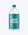 Clear Plastic Bottle Mockup