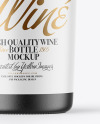 Ceramic Wine Bottle Mockup Ceramic Wine Bottle Mockup