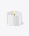 Glossy Candle Mockup