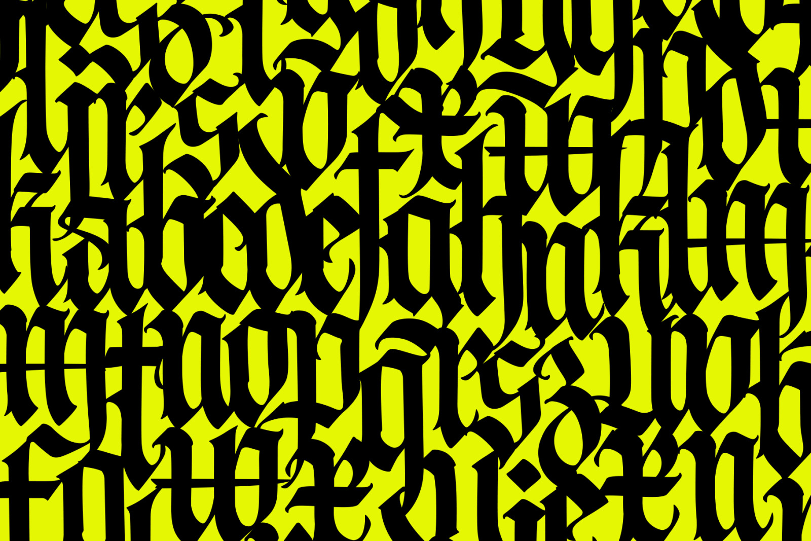 Gothic modern vector letters! Gothic modern vector letters!
