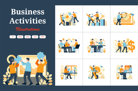 M378_Business Illustration Pack - Project idea