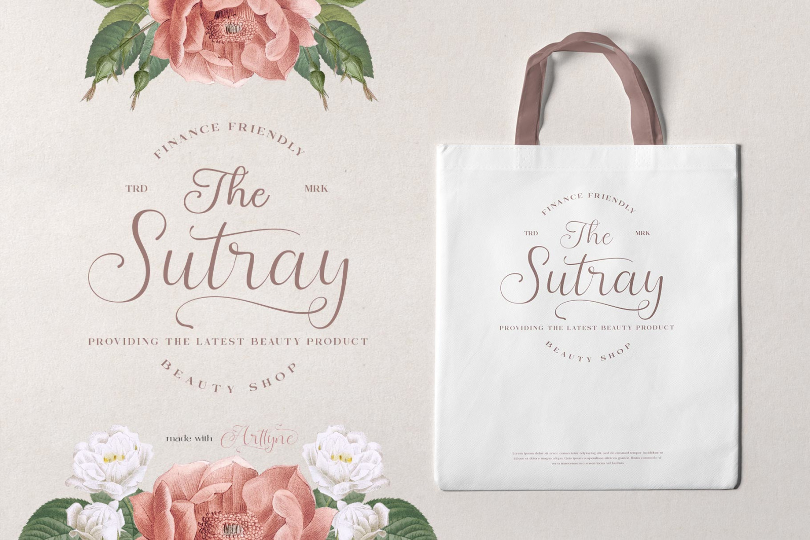 Arttyne Modern Script Font