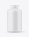 Matte Plastic Jar Mockup