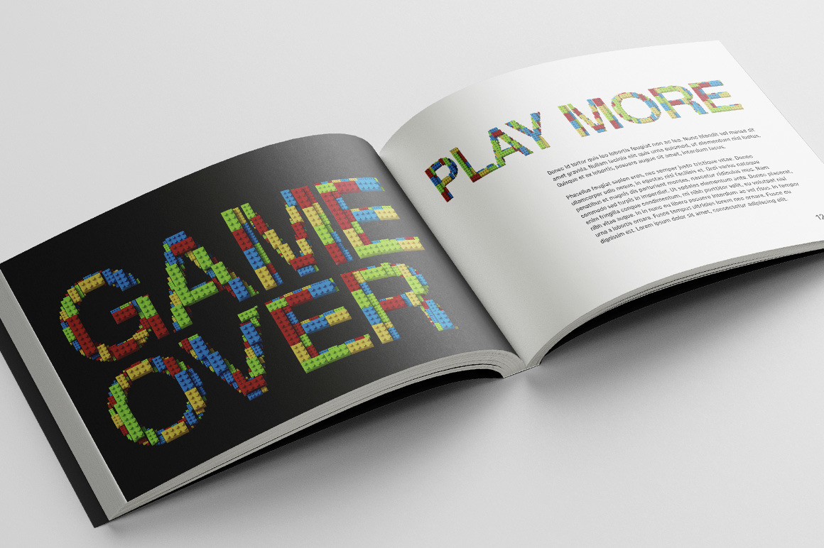 Lego Scatter Font Lego Scatter Font