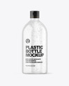 Clear Plastic Bottle Mockup