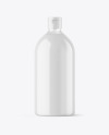 Clear Liquid Soap Plastic Bottle Mockup