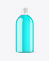 Color Liquid Plastic Bottle Mockup