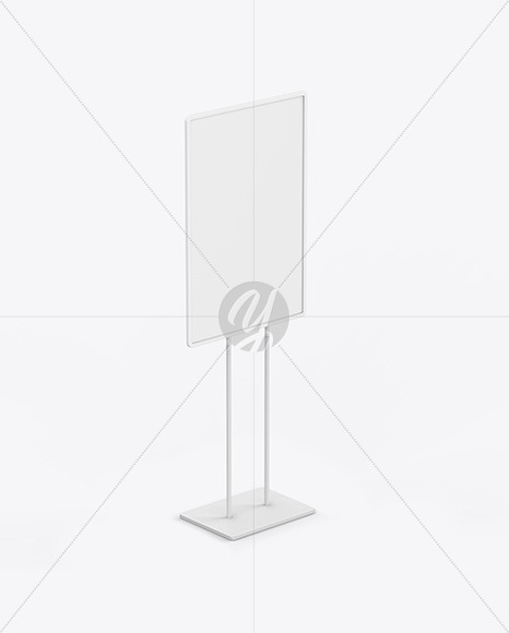 Plastic Stand Mockup