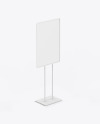 Plastic Stand Mockup