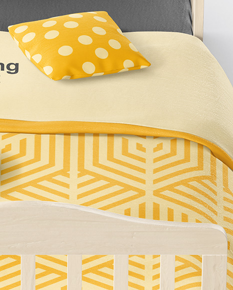 Kids Bedding Mockup Set