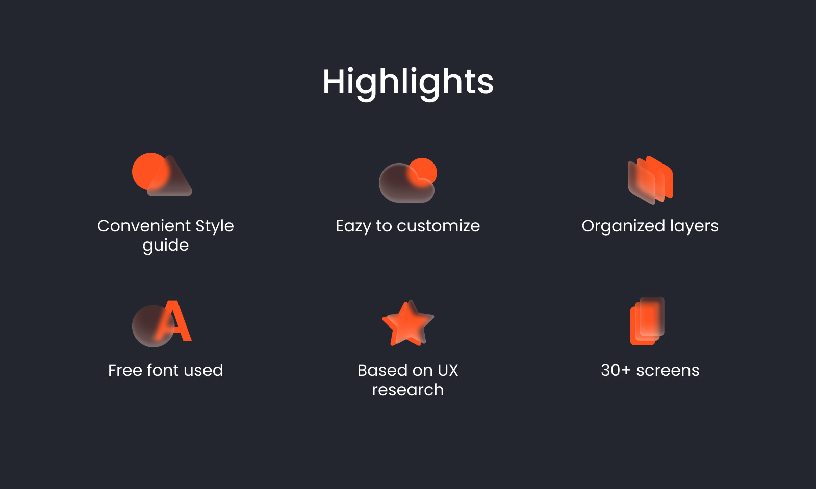 Food delivery Ui kit Food delivery Ui kit