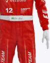 F1 Racing Kit Mockup - Front View