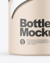 Matte Dropper Bottle Mockup