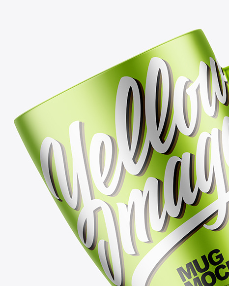 Metallic Mug Mockup