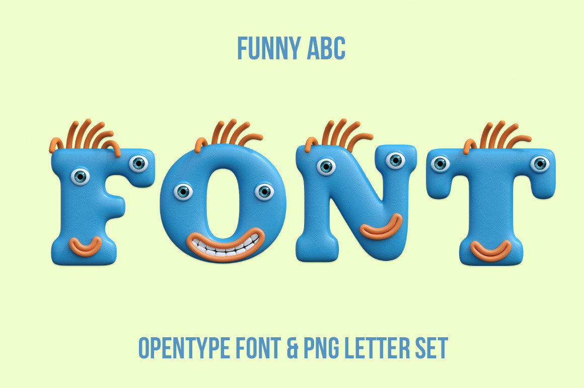 Funny ABC Font