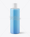 Clear Plastic Bottle With Liquid Mockup