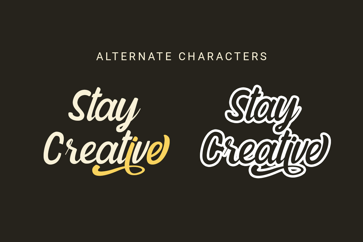 Kalamkari - A Modern Script Typeface Kalamkari - A Modern Script Typeface