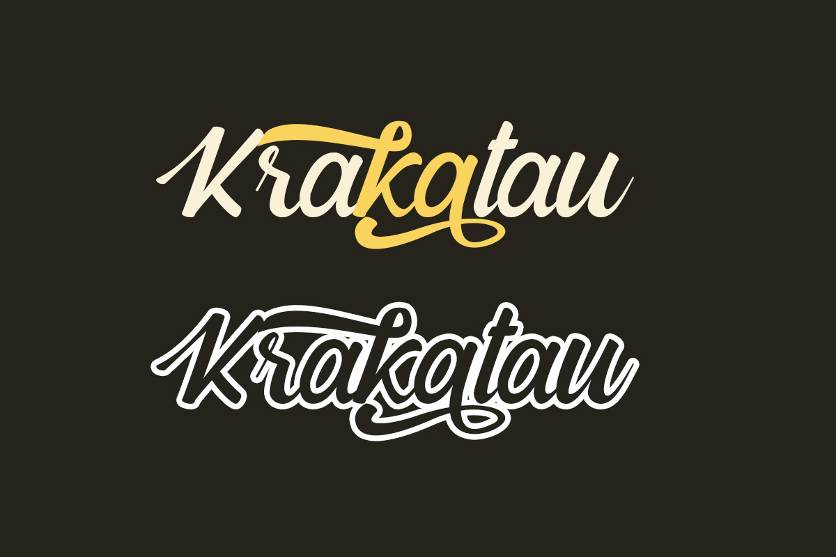 Kalamkari - A Modern Script Typeface Kalamkari - A Modern Script Typeface