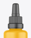 Matte Plastic Dropper Bottle Mockup