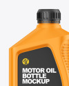 Motor Oil Bottle Mockup