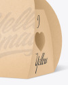 Kraft Gift Box W/ Handle Mockup