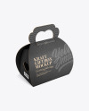 Kraft Gift Box W/ Handle Mockup