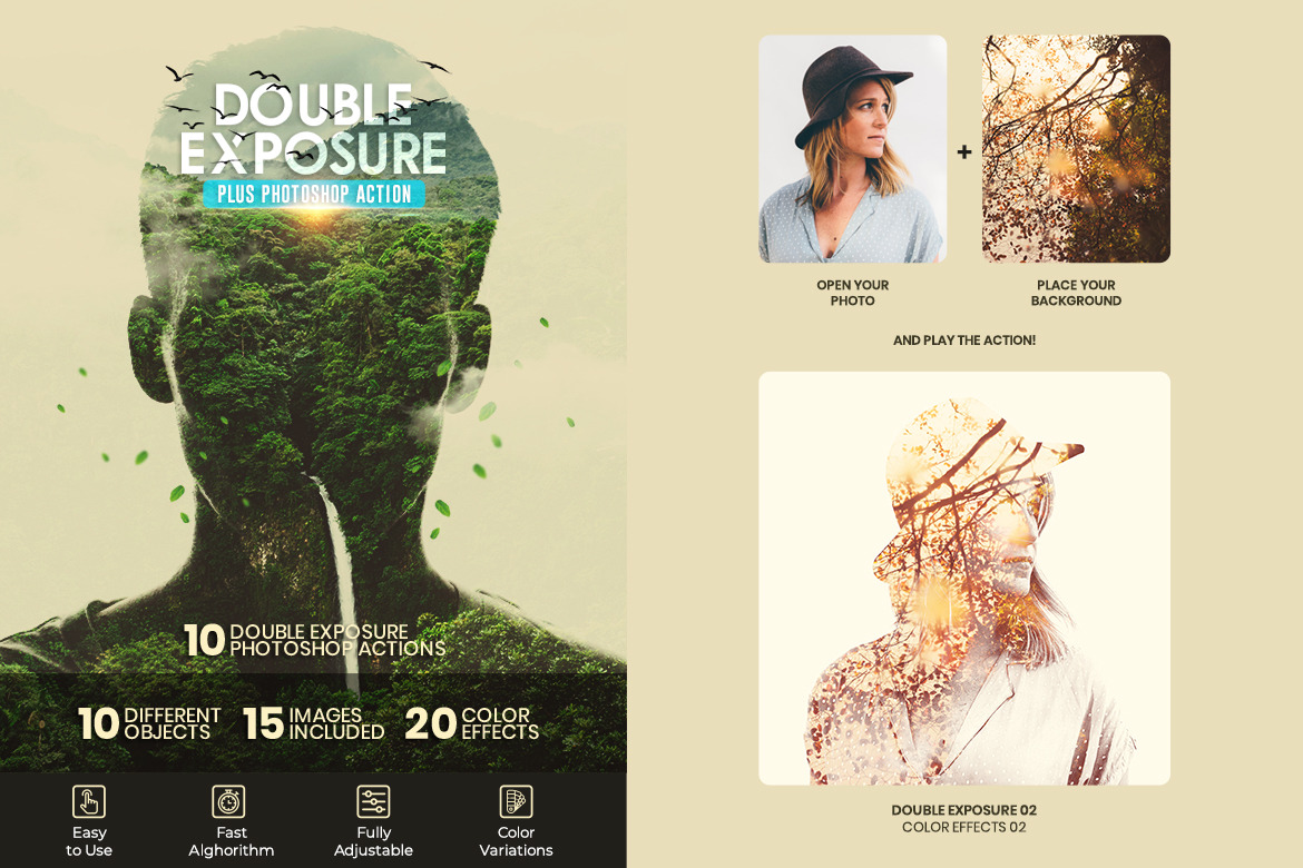Double Exposure Plus Ps Action Double Exposure Plus Ps Action
