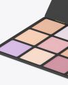 Matte Eyeshadow Palette Mockup