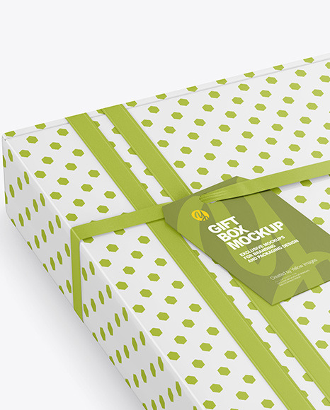 Gift Box Mockup