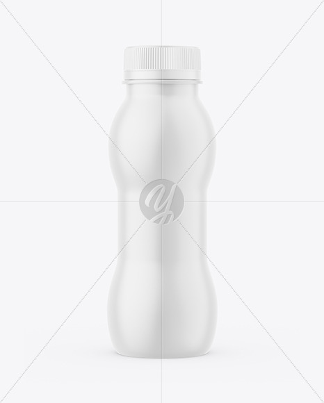 Matte Plastic Bottle Mockup